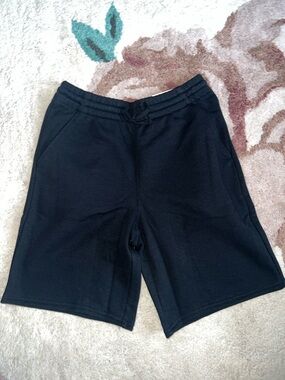 NEW Epic Threads Black Knit Drawstring Waist Shorts